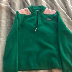 NWOT Vineyard vines fleece sheep shirt